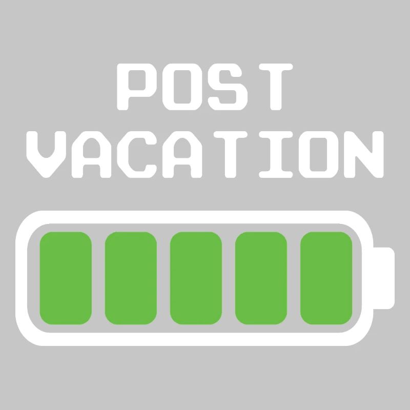 Conception post-vacances - Indicateur de batterie pleine