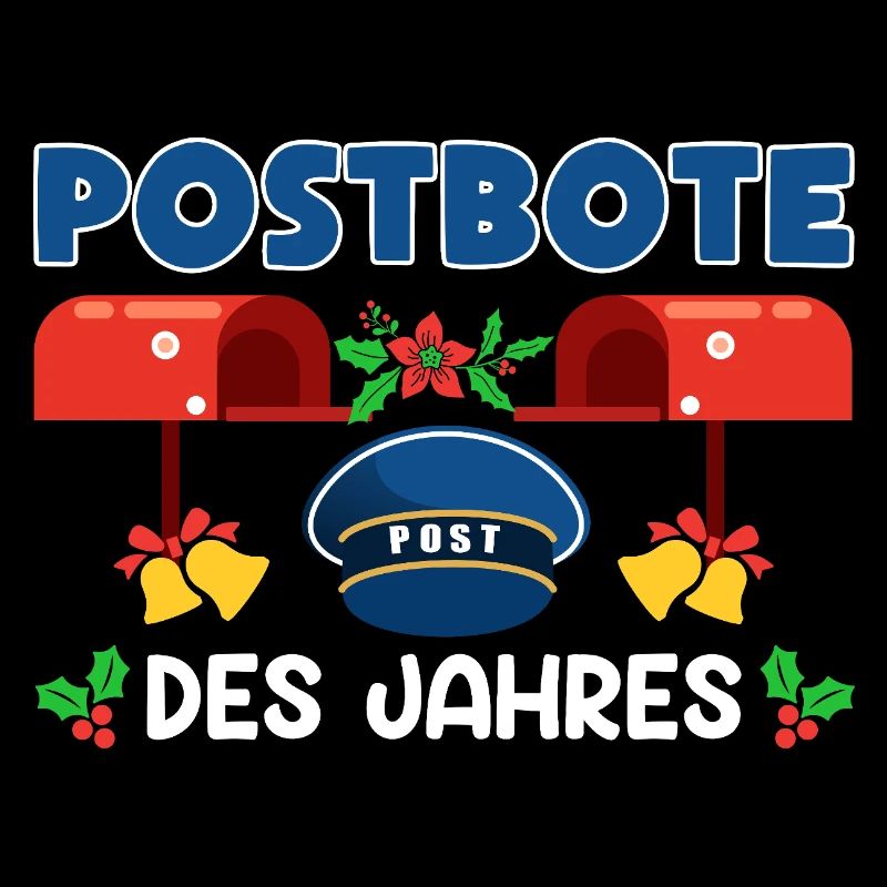 Weihnachtsfeiertage POSTBOTE DES JAHRES Lustig