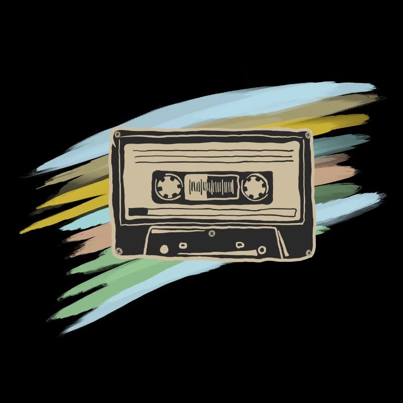 Cassettes Vibe Neon Brushes
