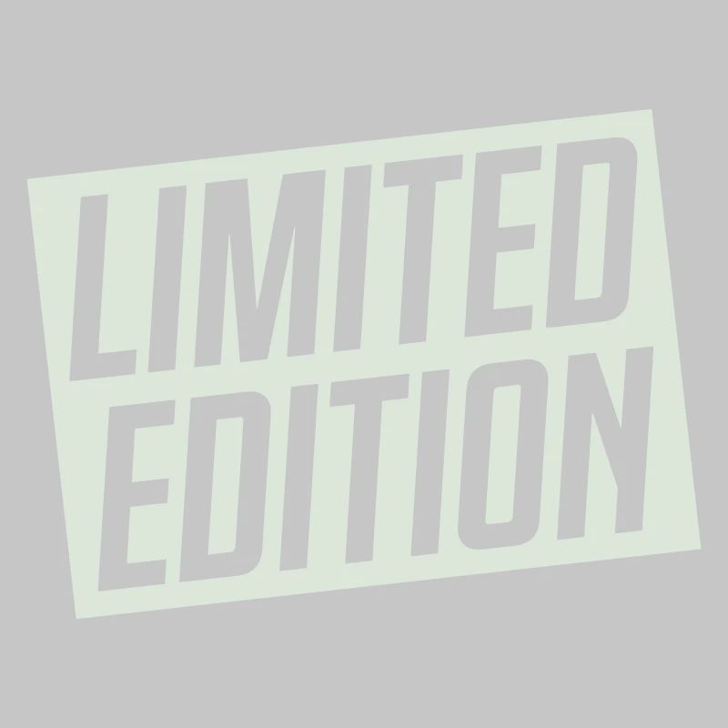 Limitierte Auflage Stempeldesign