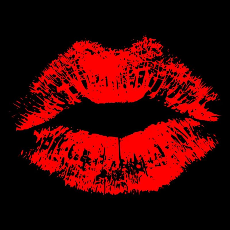 Kissable Lips Lipstick Lipprint Impression Lips