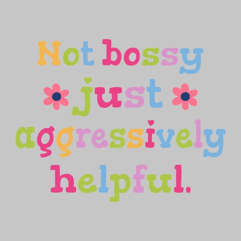 Not determining, just helpful humor