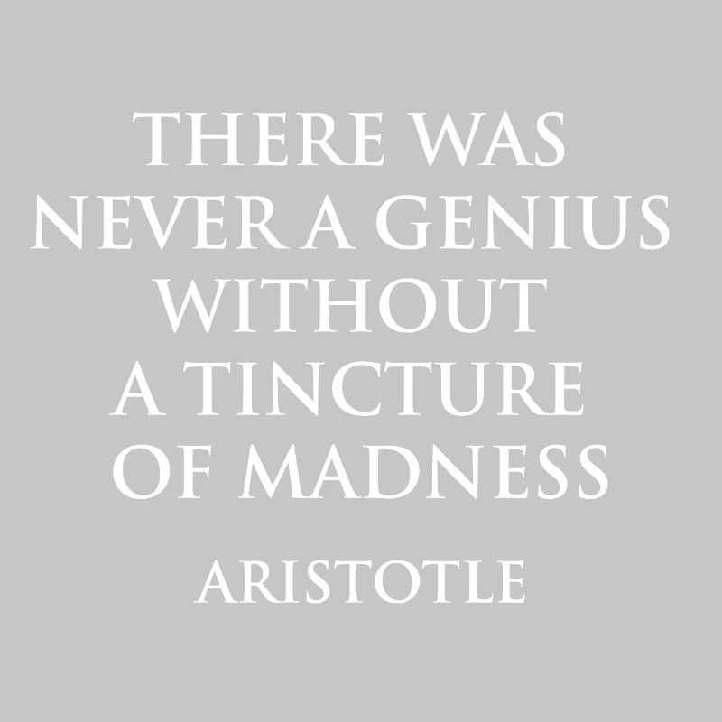 Aristotle Quote Typography Design