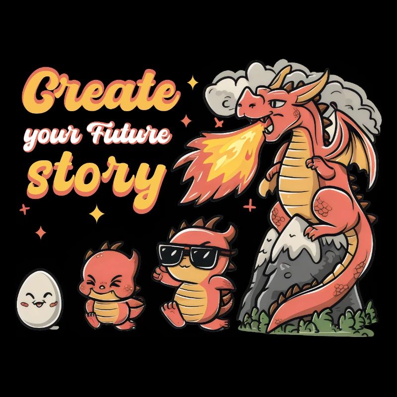 Create Your Future Story Enfant École Motivation