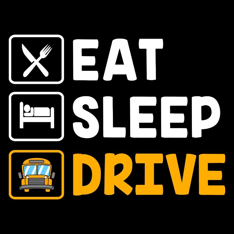 Schulbusfahrer Busfahrer Schulbus