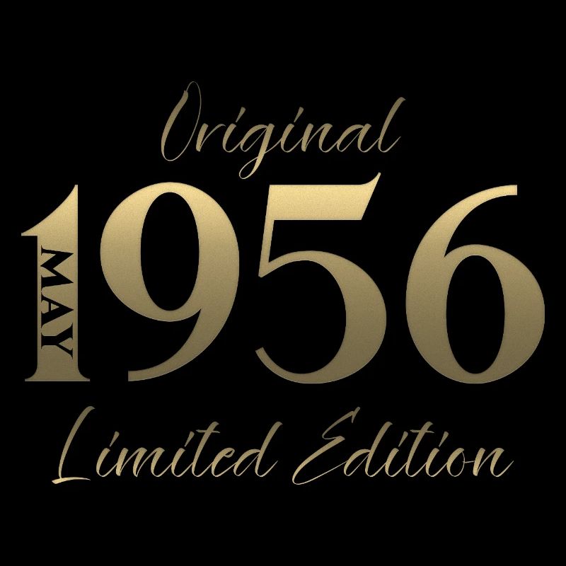 70. Geburtstag Geschenk Mann Original Mai 1956