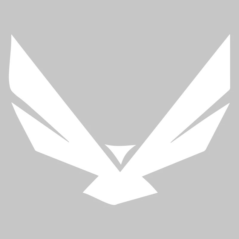 Eagle dans la forme la plus simple - design