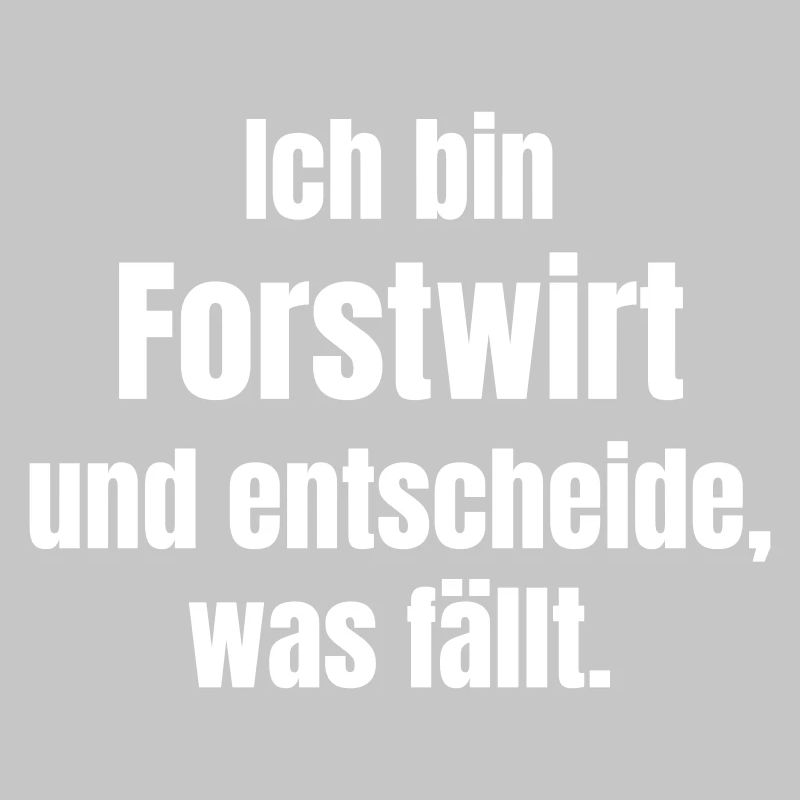 I'm a forester – decide what falls