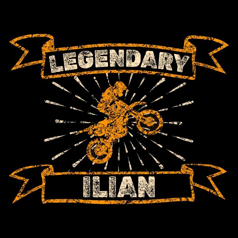 Ilian als Biker