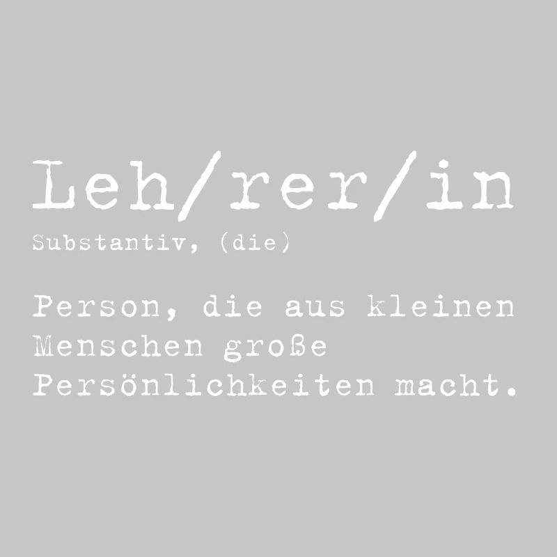Lehrerin Definition