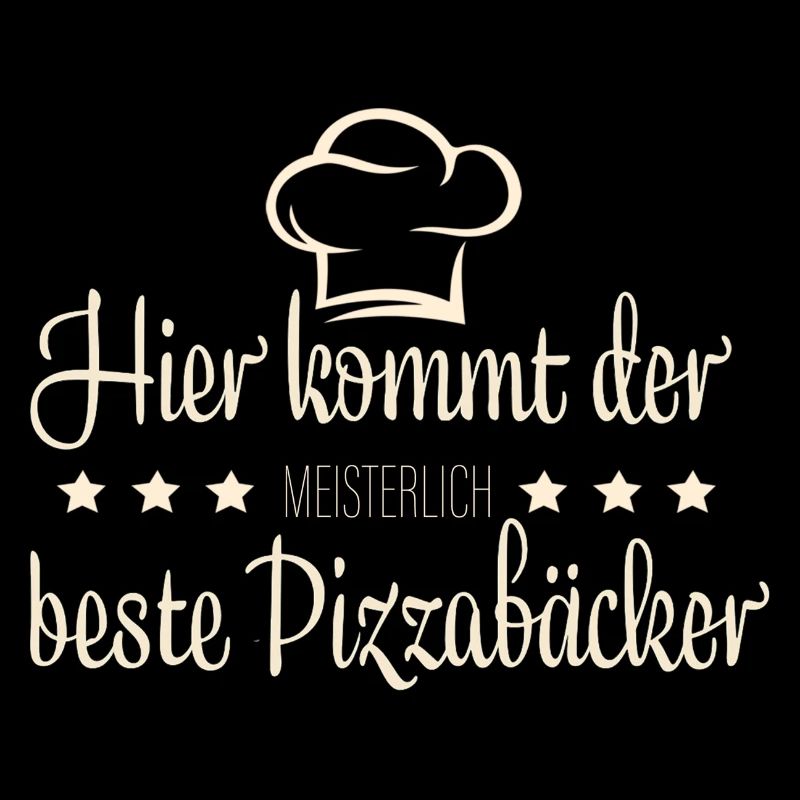 Pizzabäcker, Pizza