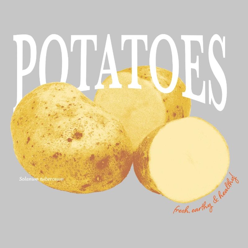 Pommes de terre – Retro Vegetable Statement
