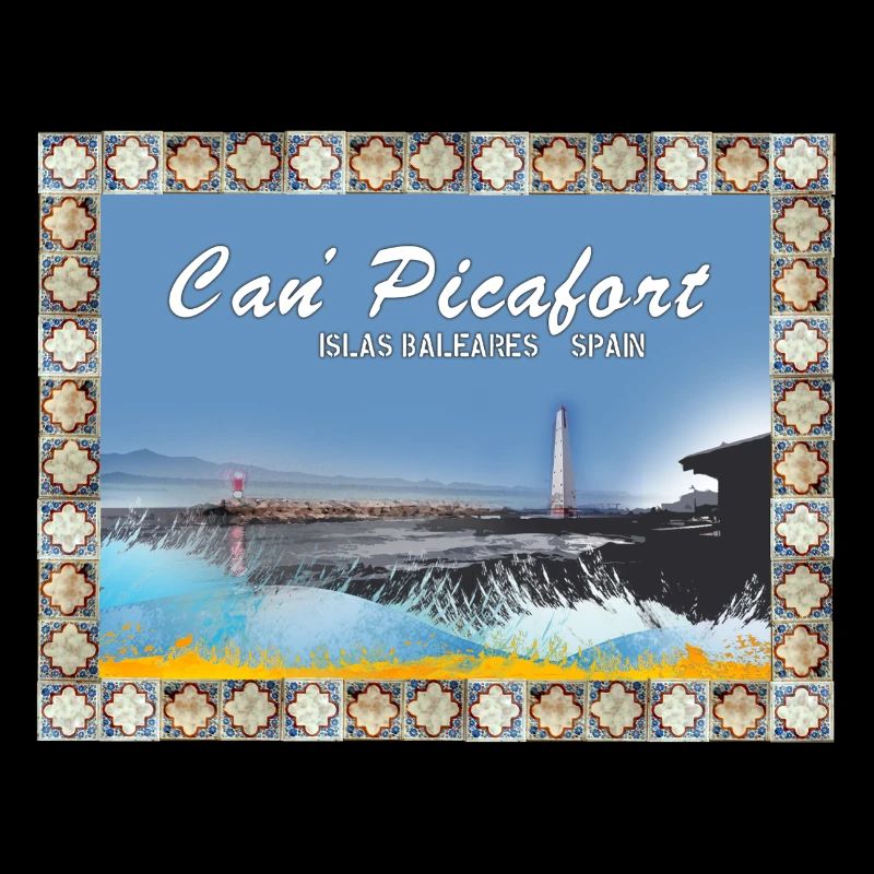 Can Picafort Illustration côtière