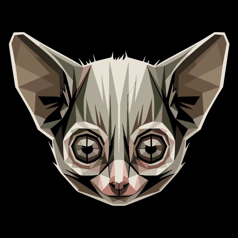 Galago Buisson Bébé Singe Galagos Singe Mignon Galago