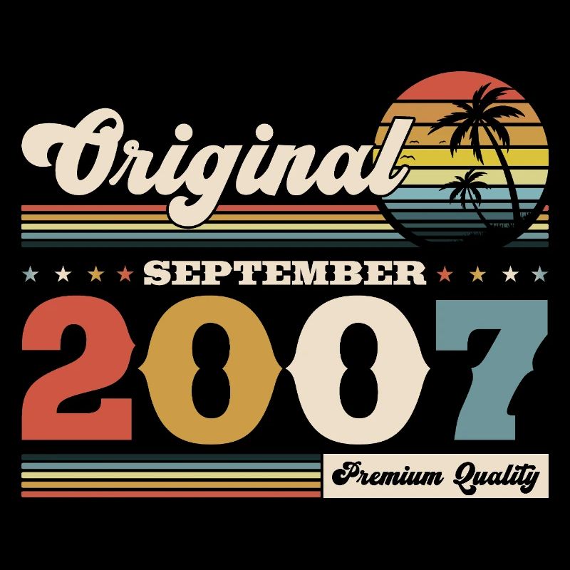 18e anniversaire Original septembre 2007