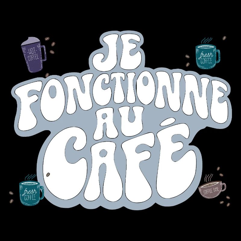 ICH ARBEITE IM CAFÉ | Koffein-Morgenhumor