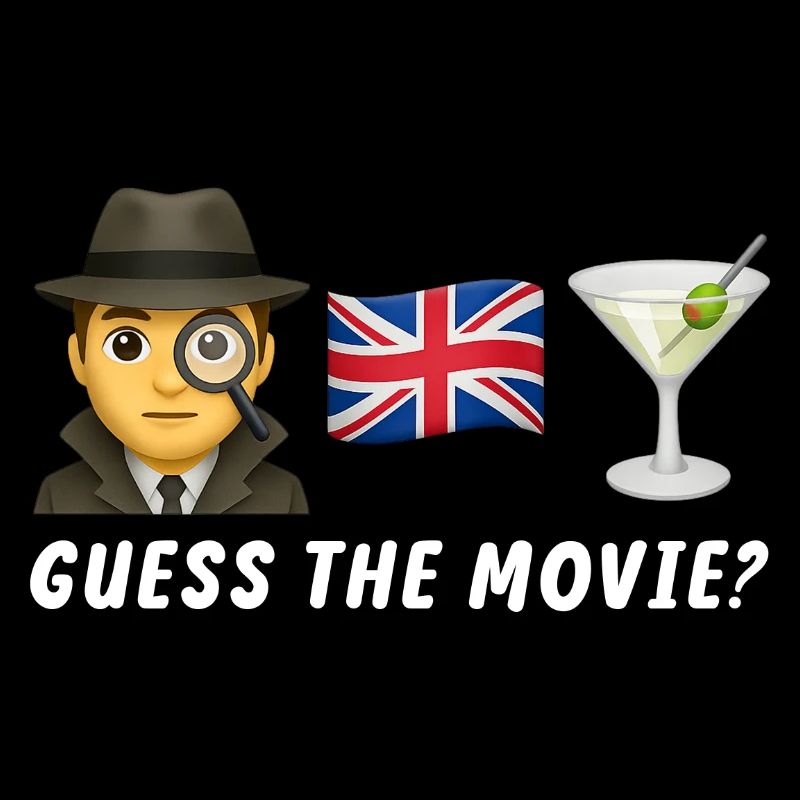 Detective theme with UK symbol