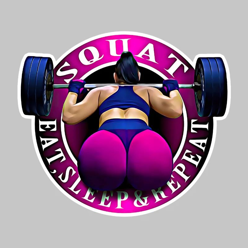 Squat, Eat, Sleep & Repeat.