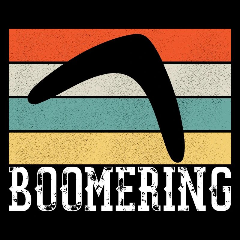 Boomerang Vintage Retro