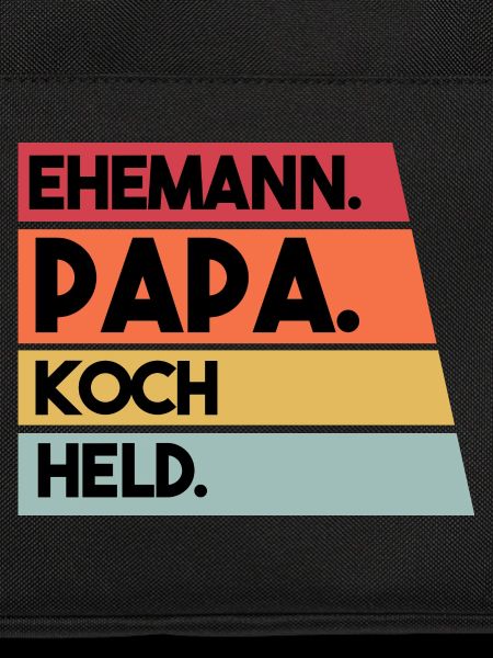 Ehemann Papa Koch Held