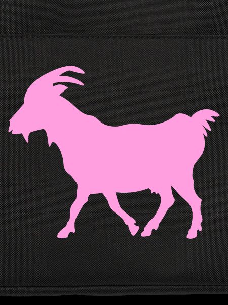 Ziege rosa G.O.A.T.