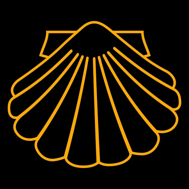 Scallops as a good luck symbol