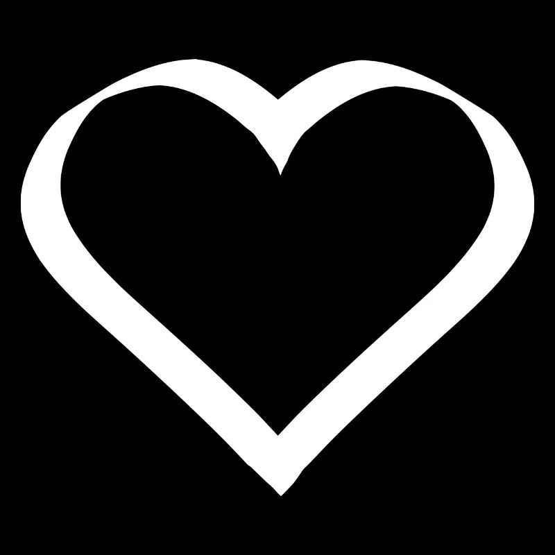white heart white gift valentine's day