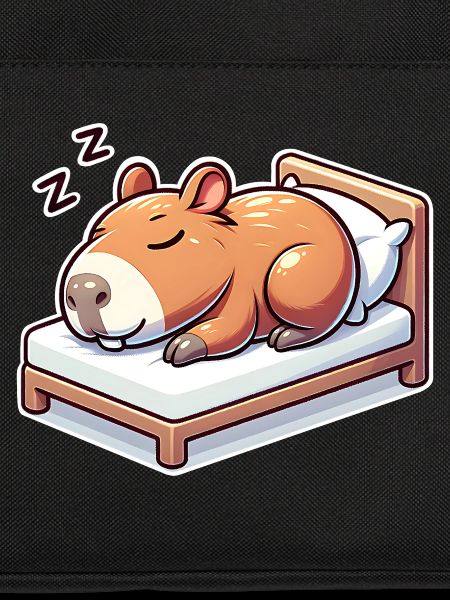 Schlafender Capybara