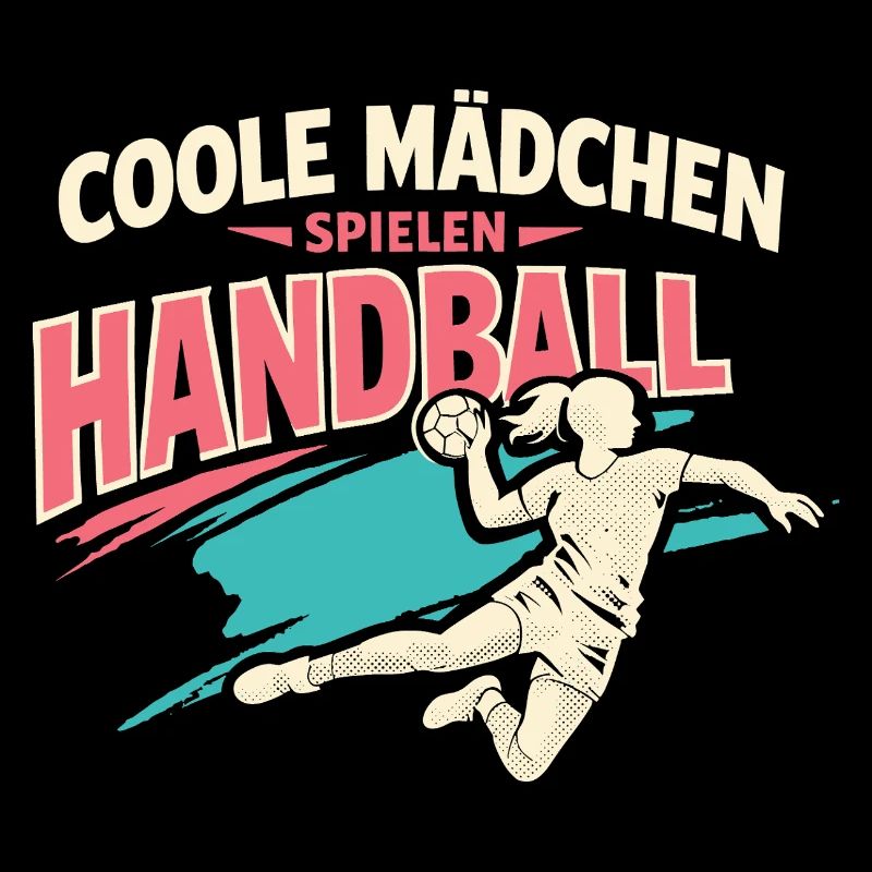 Süße Handballerin Geschenk Mädchen