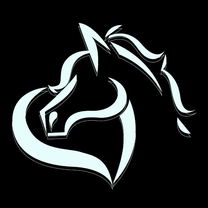 Tannis Ausritte logo hellblau schwarz ohne Name