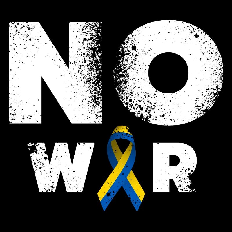 No War Ukraine Friedenszeichen