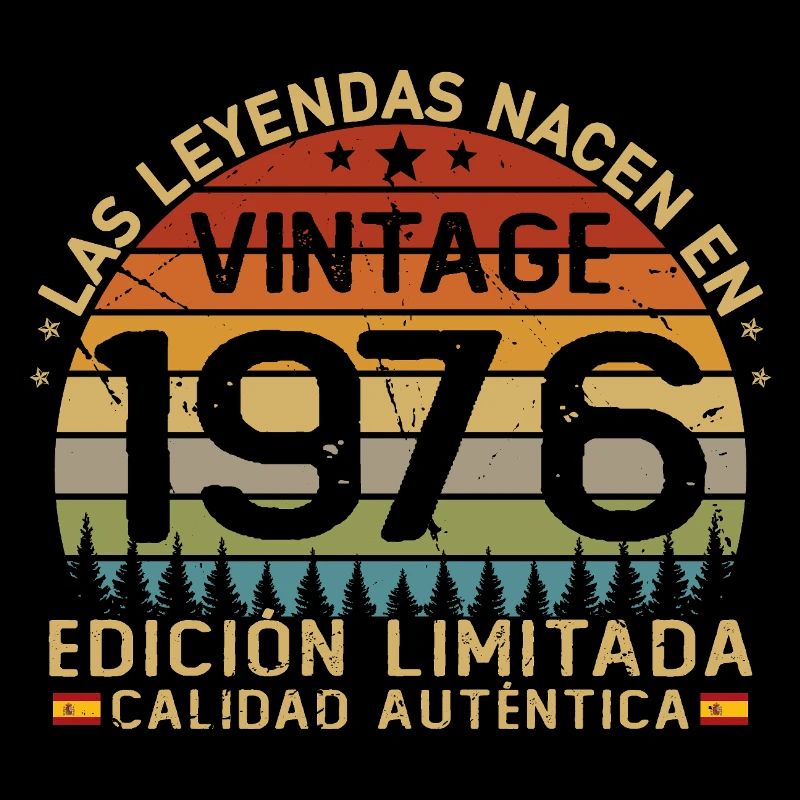 1976 Vintage Retro Geburtstagsgeschenk