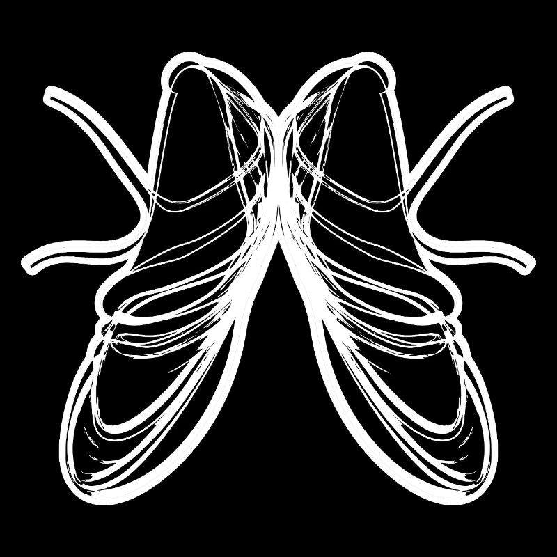 Dessin de chaussures de ballet