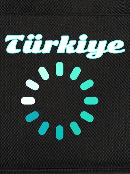 Turkey Charging Circle Turquoise