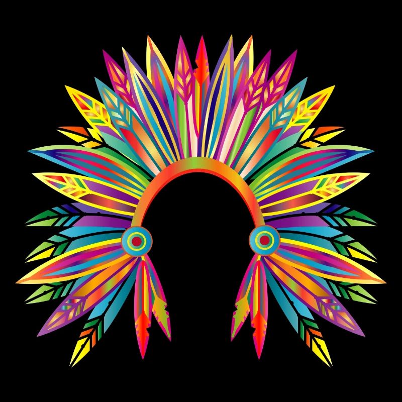 Coiffe colorée d’un chef