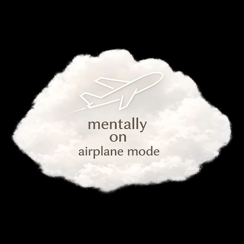 Mentaler Flugzeugmodus