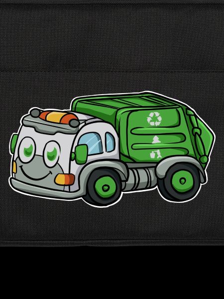 Garbage collection garbage truck