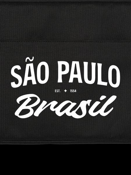 Sao Paulo Brasil Retro Script