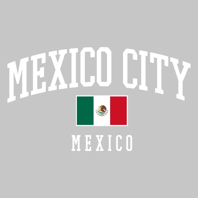 Drapeau typographique de Mexico