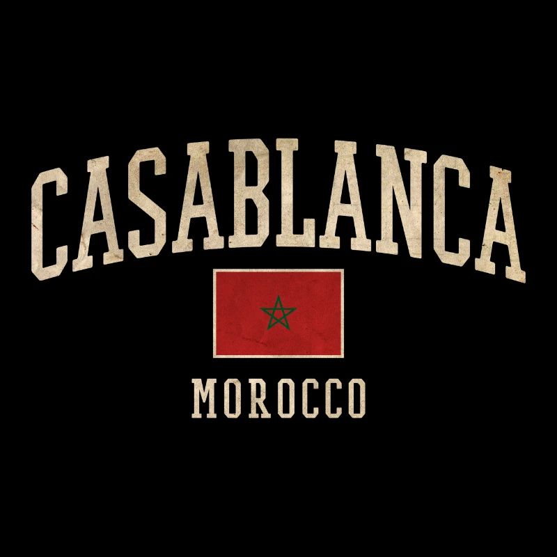 Casablanca Morocco Emblem