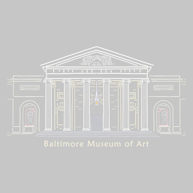 Musée d’art de Baltimore, dessin à la main, États-Unis