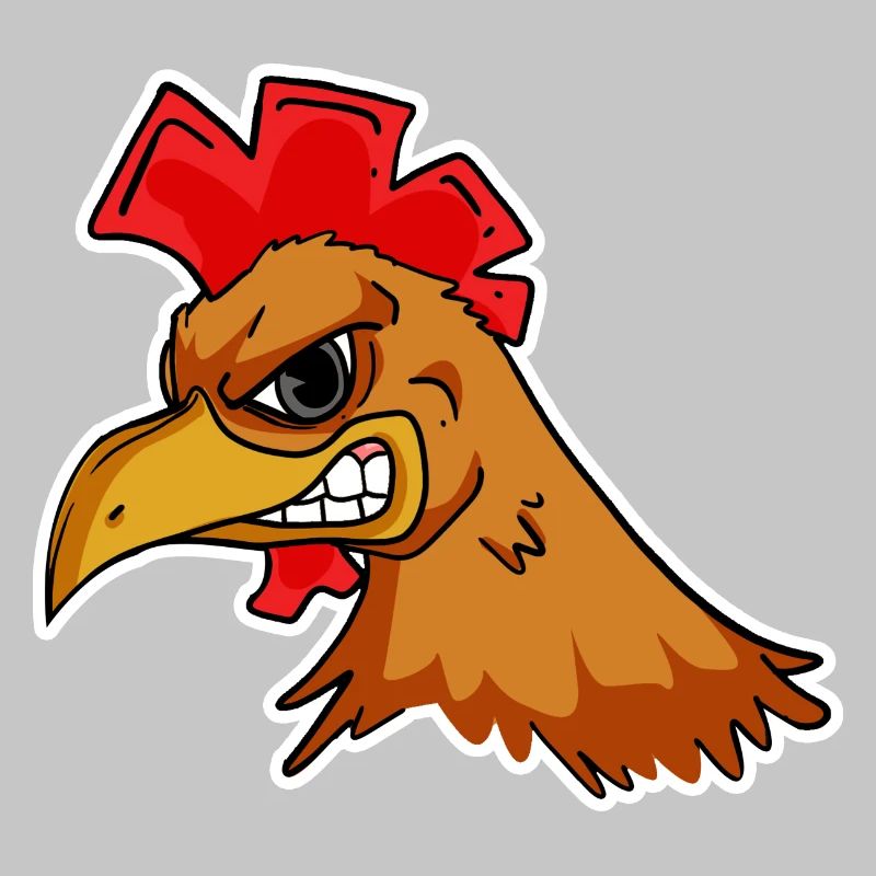 Huhn Kopf