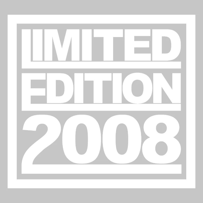 Edition Limitée 2008 Design Anniversaire