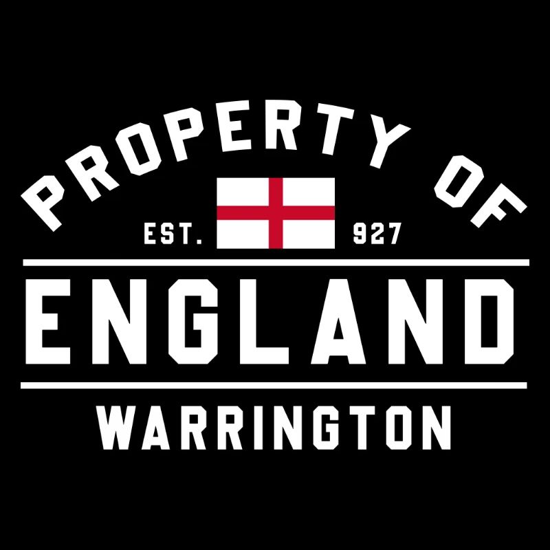 Conception du drapeau de l’Angleterre Warrington