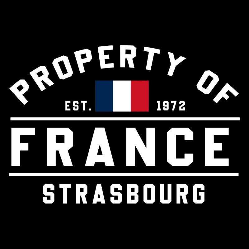 Eigentum von Frankreich Straßburger Wappen