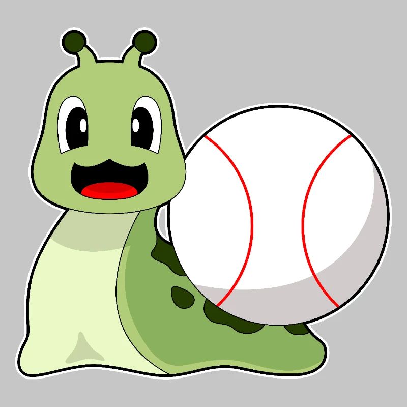 Snail Baseball Baseball Bat