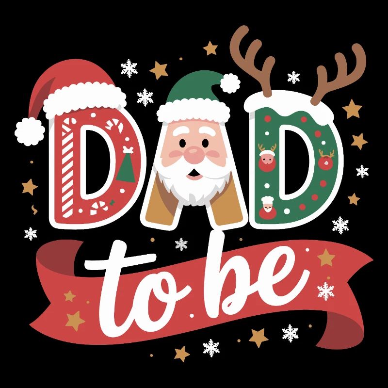 Dad to Be Weihnachtsdesign