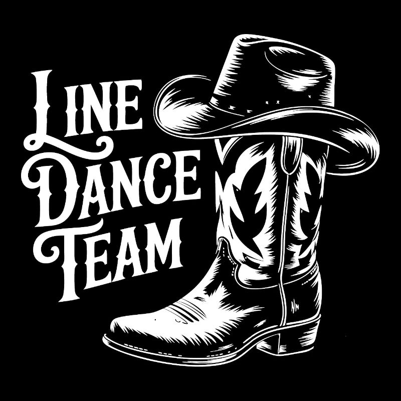 Line Dance Team Western Boots