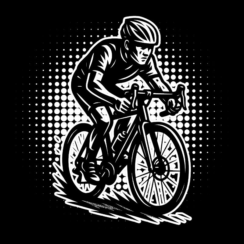 Illustration de vélo de route pour vélo de route
