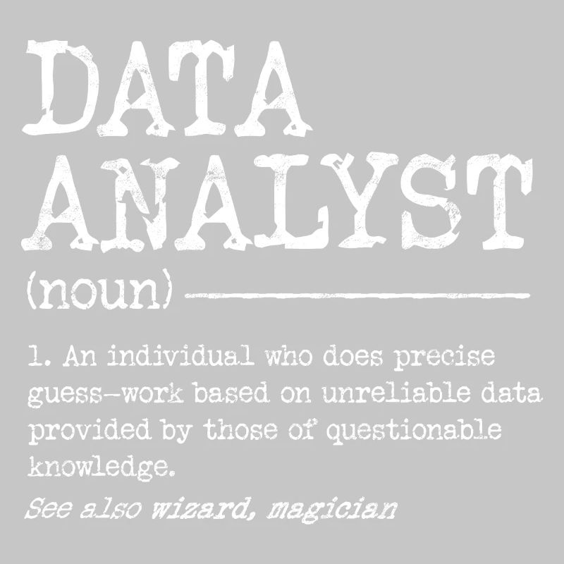Data Analyst Meme Tee